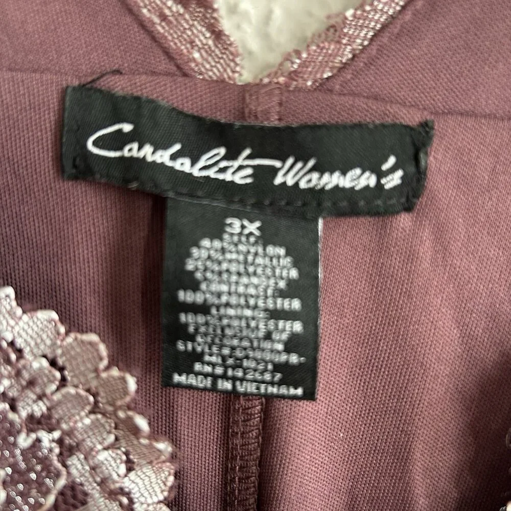 Candalite Maxi Sweetheart Dress 3x Mobwife lace Romantic Whimsigoth fairy - Picture 16 of 16